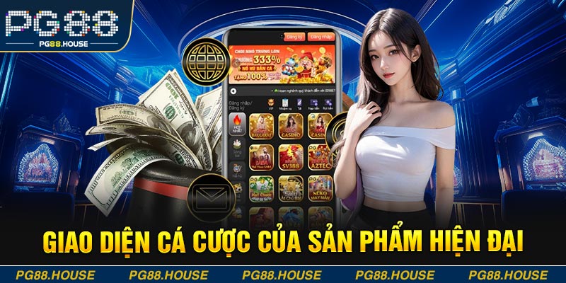 Giao diện cá cược PG88